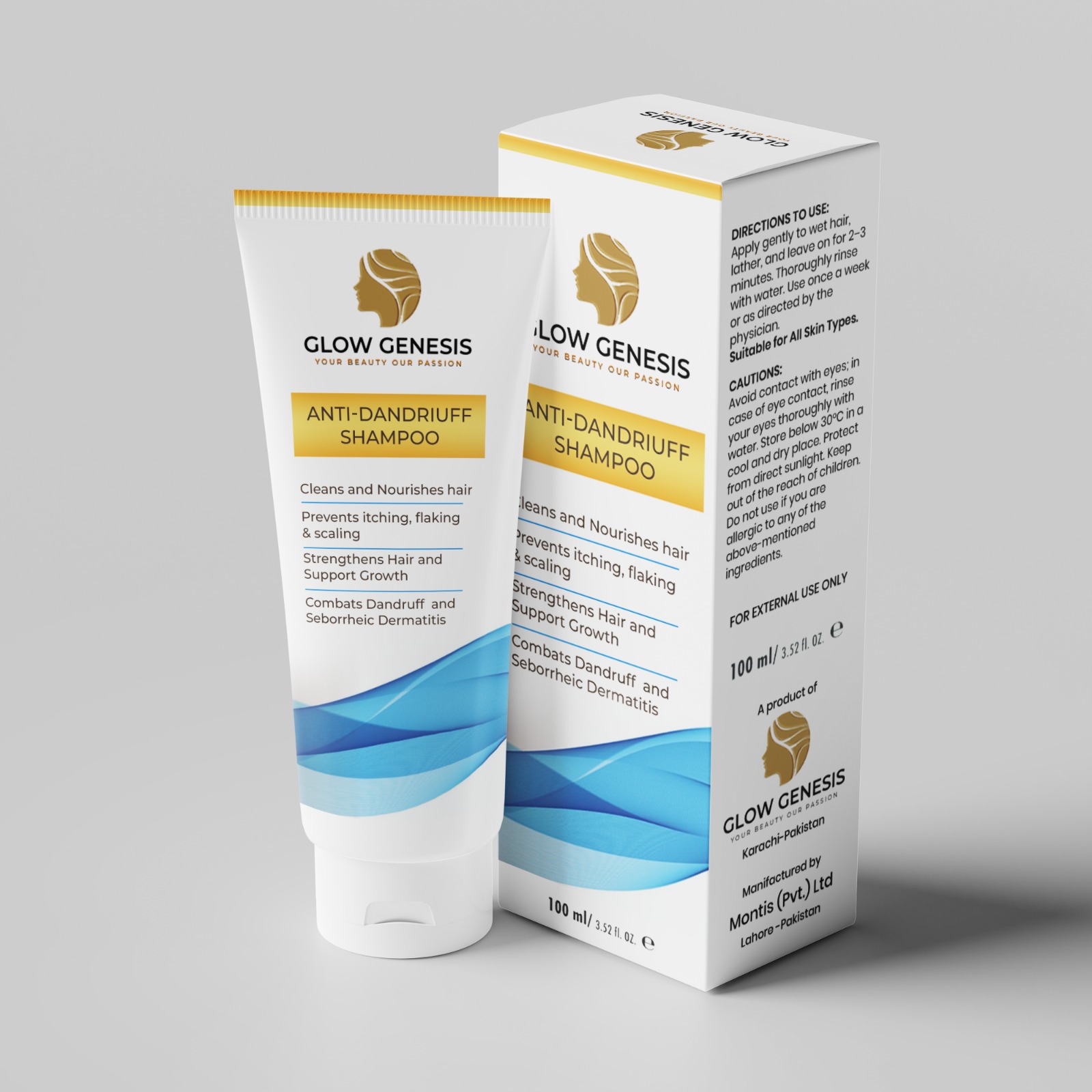 Glow Genesis - Anti Dandruff shampoo